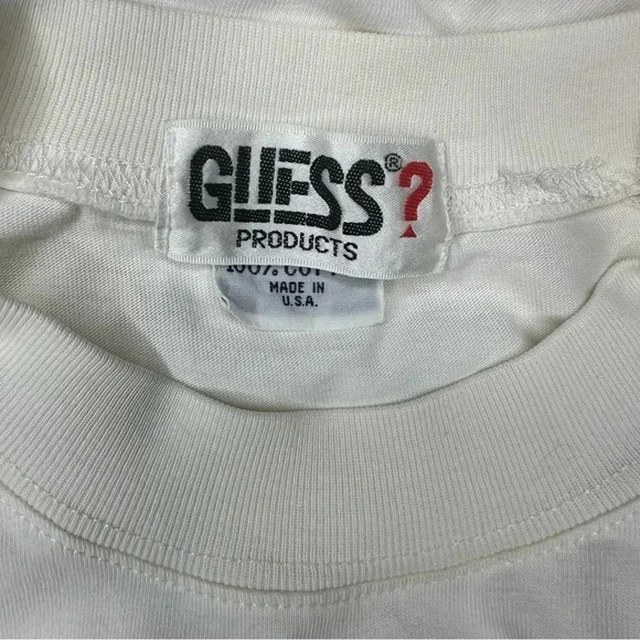 Guess USA T Shirt white (h8 - Picture 11 of 14